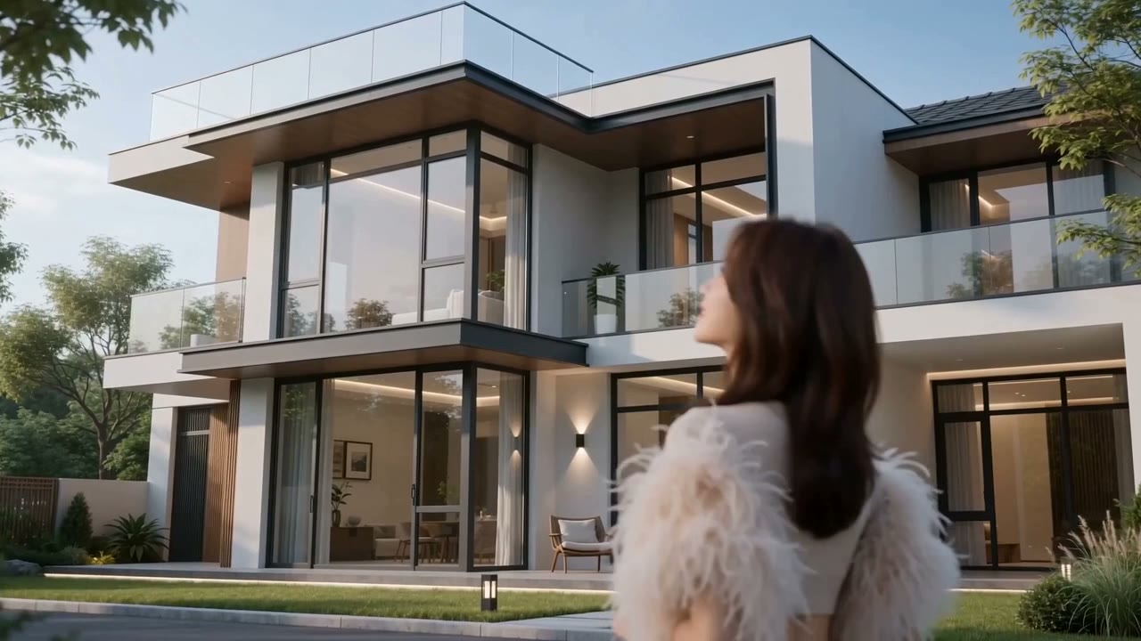 건설 현장 위로 떠오르는 도시의 실루엣